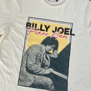 Lee Billy Joel Piano Man Graphic Tee - White